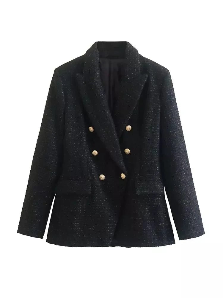 Tweed Blazer Coat