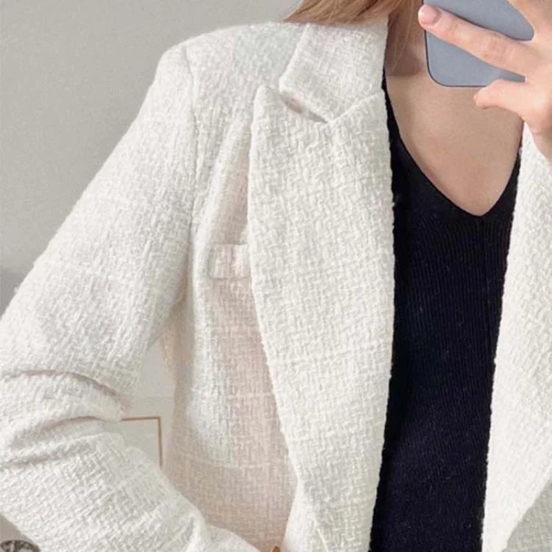 Tweed Blazer Coat
