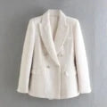 Tweed Blazer Coat