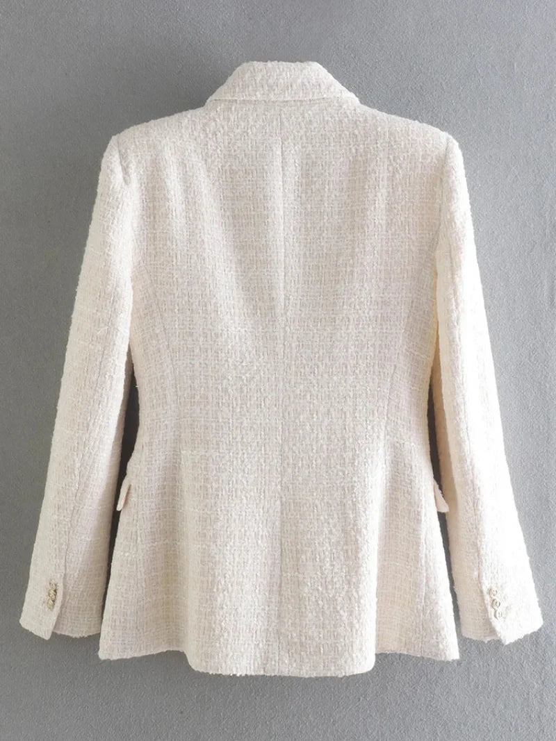 Tweed Blazer Coat
