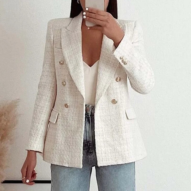 Tweed Blazer Coat