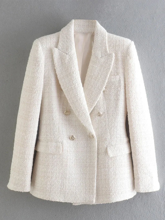 Tweed Blazer Coat