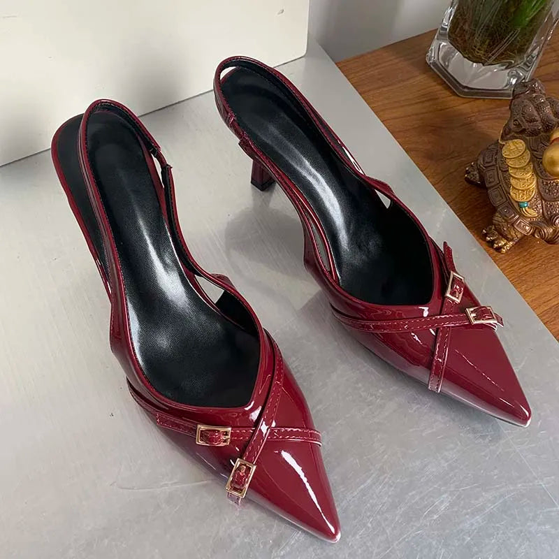 Red Heels Women Pumps