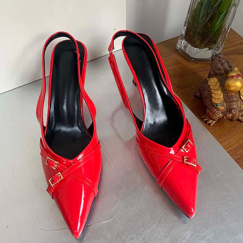 Red Heels Women Pumps