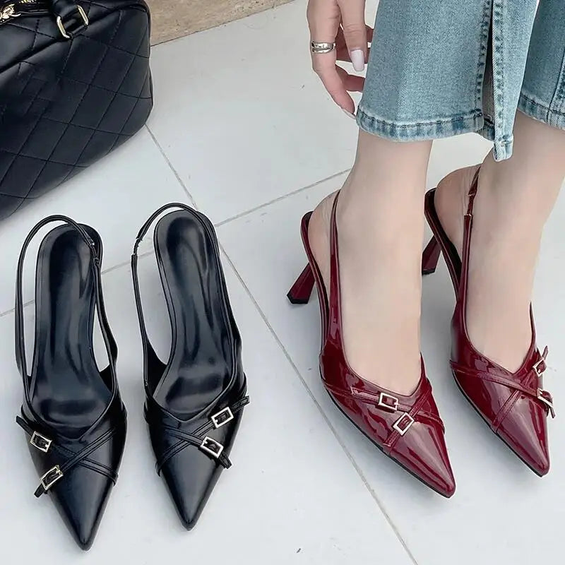 Red Heels Women Pumps